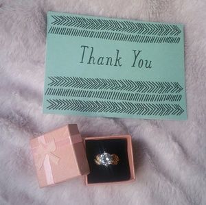 💐Stunning 1.49ct CZ engagement ring💐